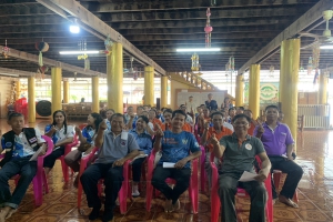 ร่วมประชุมมอบหมายหน้าที่แต่ละส่วนรับผิดชอบ เตรียมงานประเพณีลอยกระทง ประจำปี 2567 และงานส่งเสริมข้าวเม่าของดีตำบลกลางใหญ่